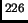 $^{226}$