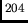 $^{204}$