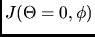 $J(\Theta=0,\phi)$